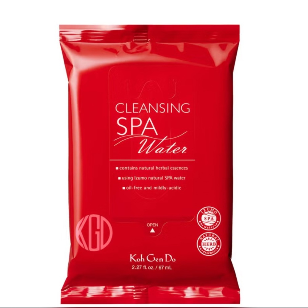 NEW Koh Gen Do Cleansing Spa Water Cloths